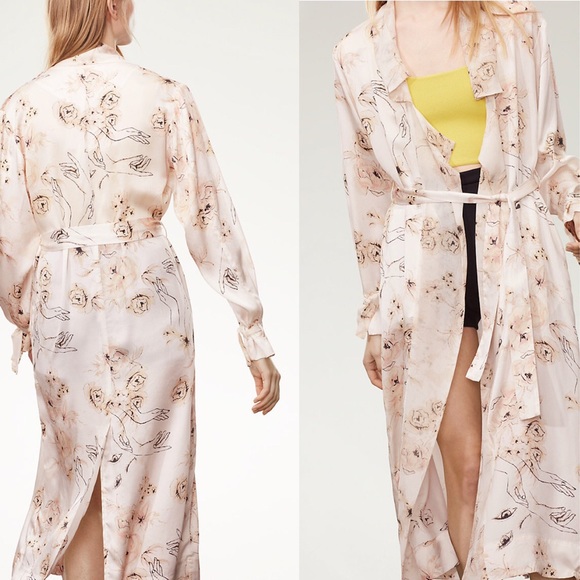 Aritzia Jackets & Blazers - Aritzia Silk Duster